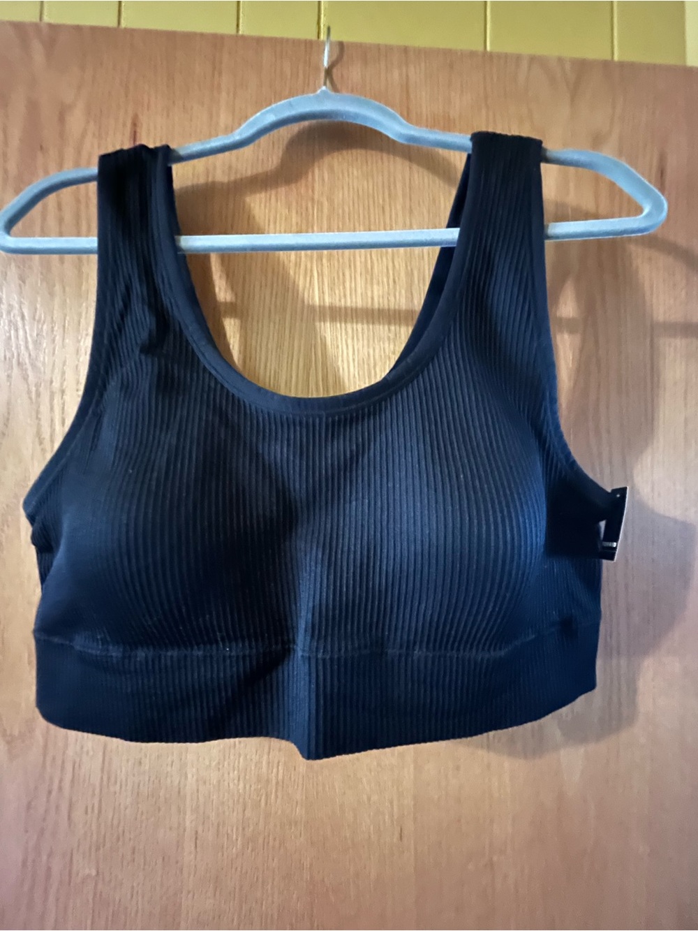 NWT Torrid 3 Black Ribbed Scoop Bralette - Picture 2 of 3